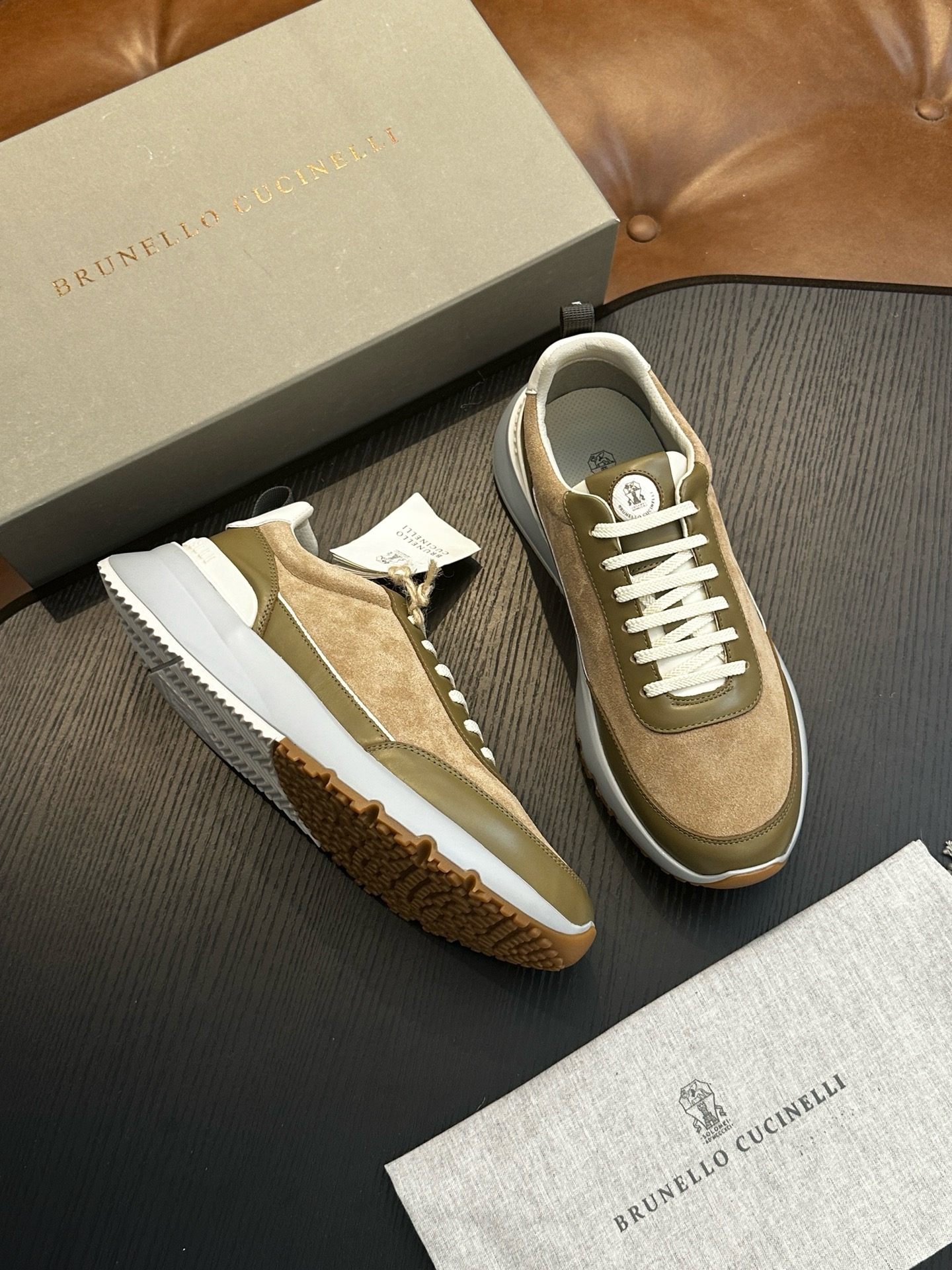 BRUNELLO CUCINELLI кожаные туфли