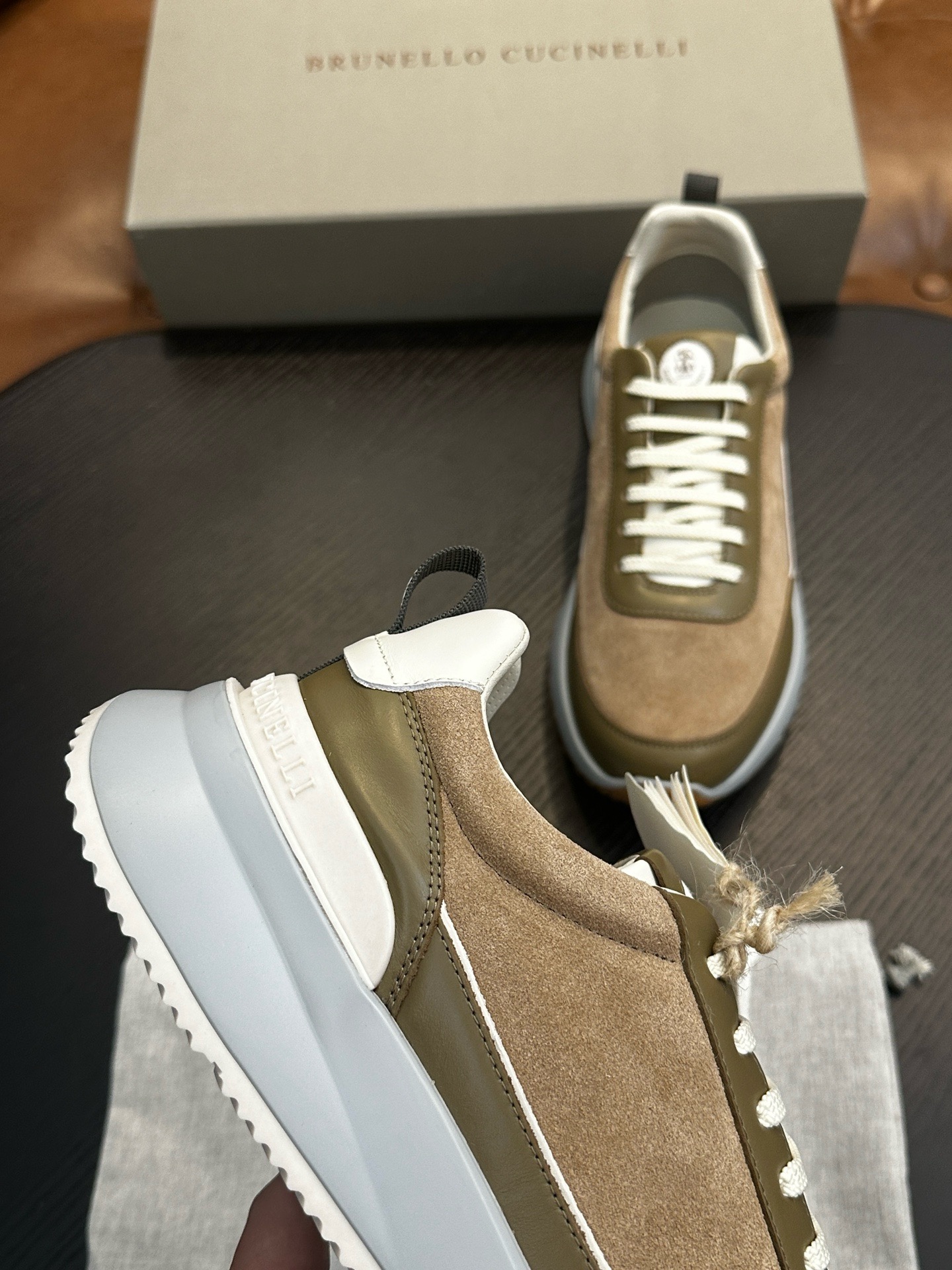 BRUNELLO CUCINELLI кожаные туфли