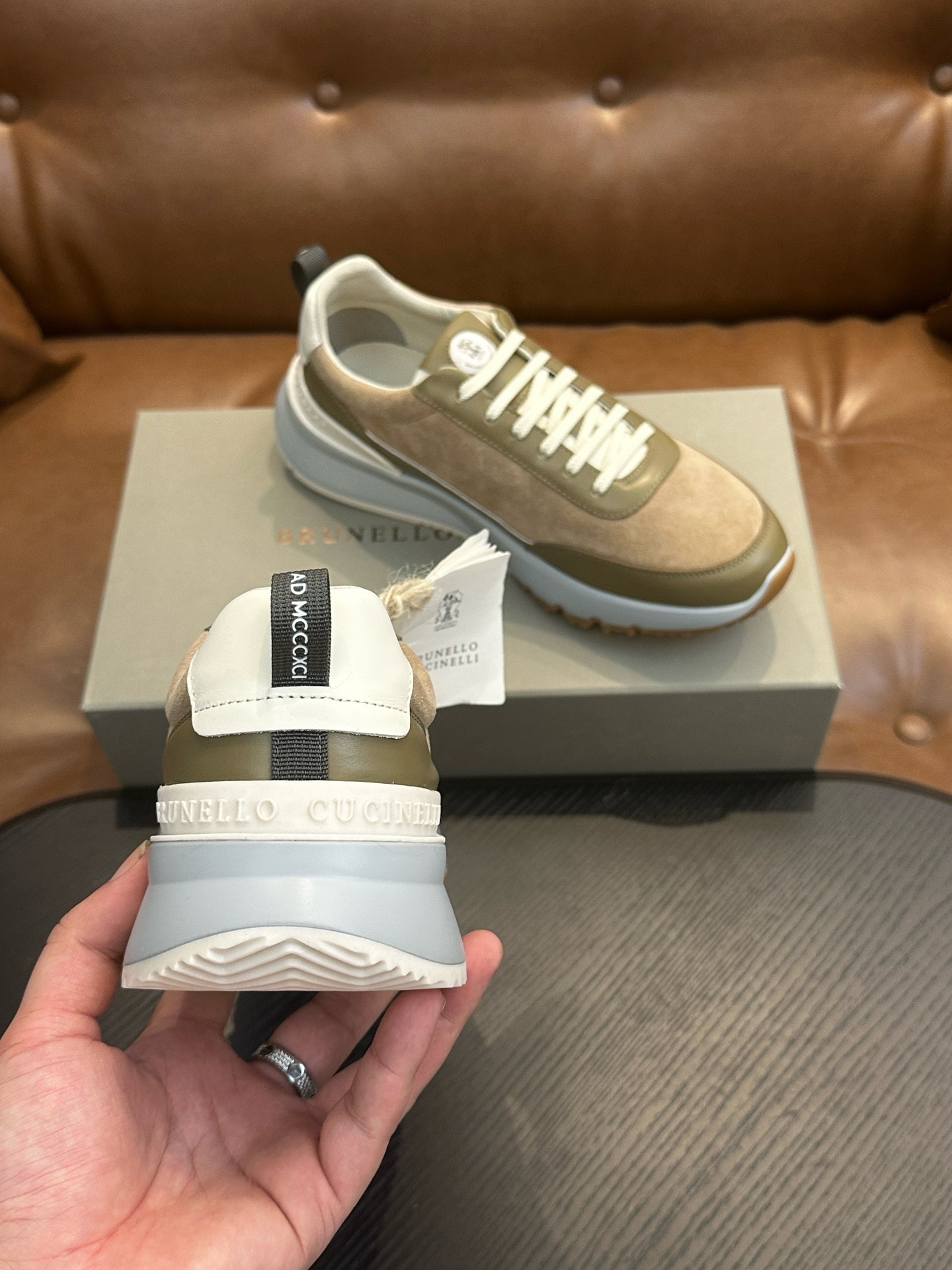 BRUNELLO CUCINELLI кожаные туфли