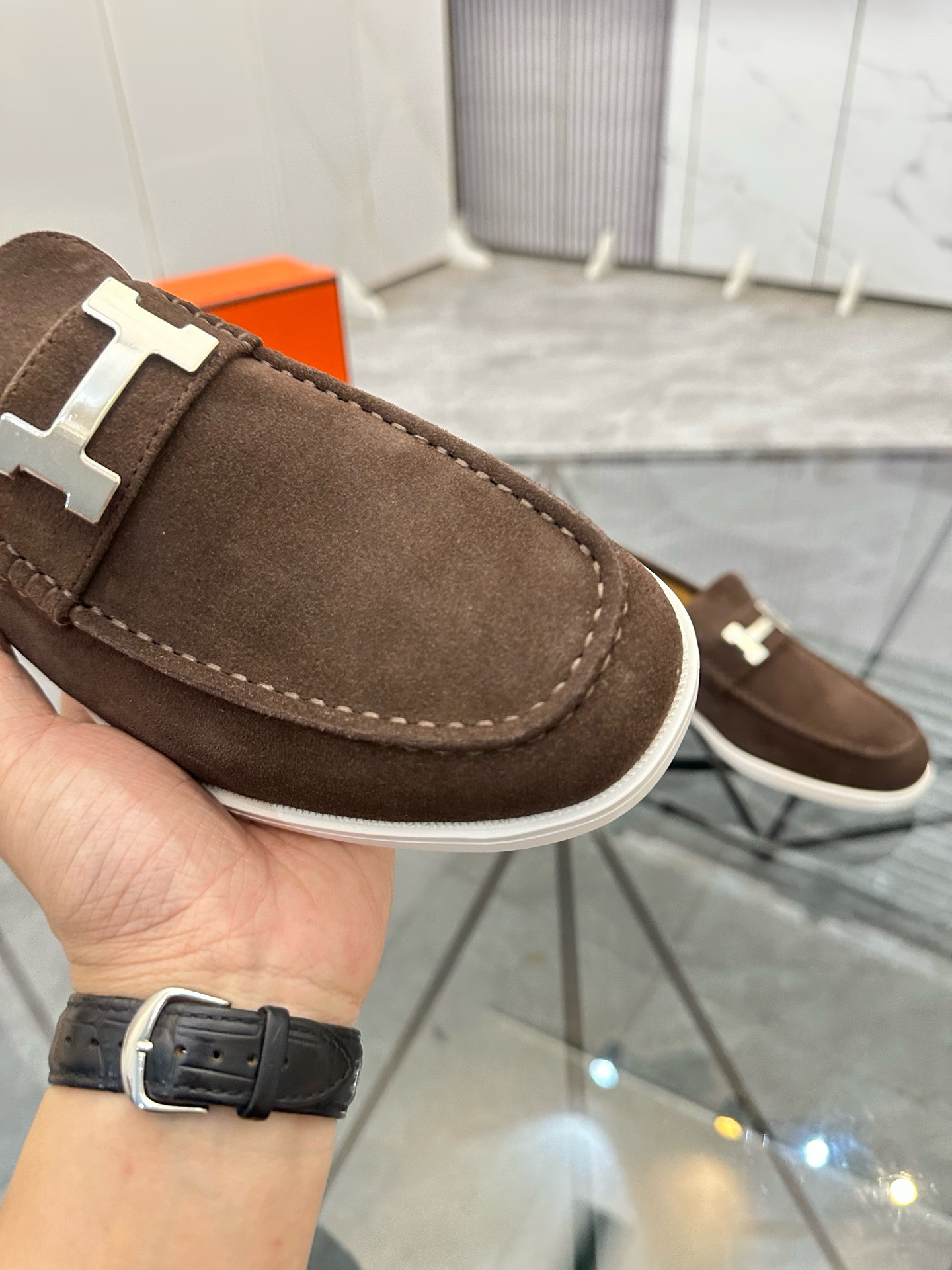 Оригинальная мужская обувь Hermes