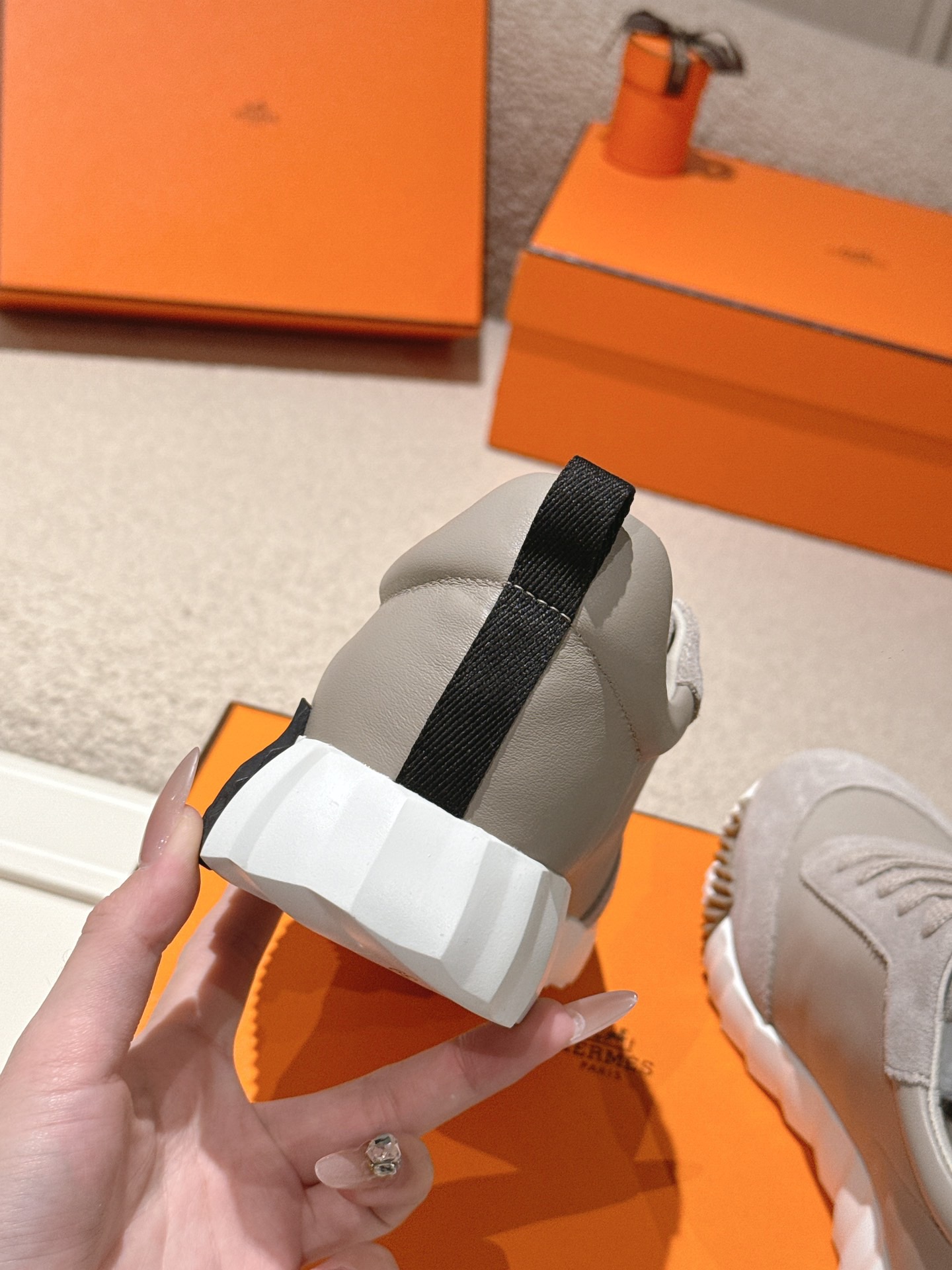 Высококачественная мужская модная обувь Hermès из натуральной кожи (коллекция 2026 года)