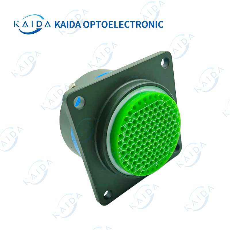 128-pin socket MIL-DTL-38999 series aviation plug aluminum alloy chrome and other shell optional D38999 series1 welding/crimping connector