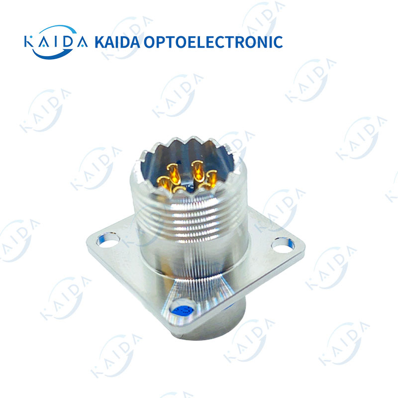 MIL-C- 26482 series aviation plug connector 6-pin socket electroless nickel plating and other shell options 26482 series 2 welding/crimping
