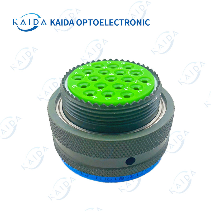 19 pin plug MIL-DTL-38999 series aviation plug D38999 series 1 aluminum alloy plating and other shell options connector crimping