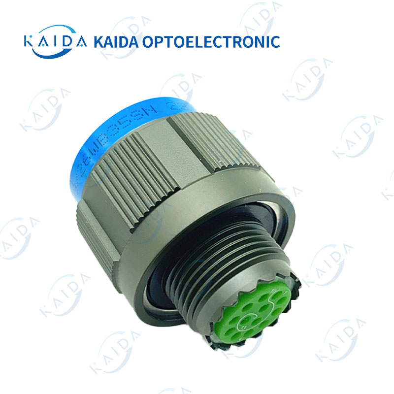 MIL-DTL-38999 Series 13-socket Cadmium plating shell D38999 Series 3