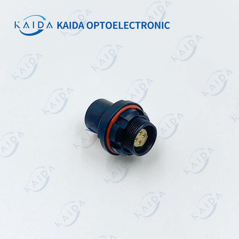 0F4 pin double positioning socket-ZLA.0F.304.KLL