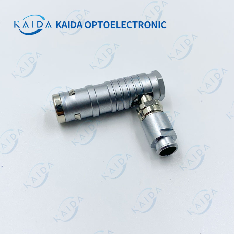 0K5 pin 90 degree bright plug-THG.0K.305.CLAD52Z
