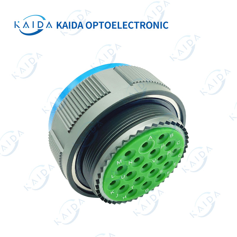 MIL-DTL-38999 Series 19 Socket Cadmium plated Housing D38999 Series 3