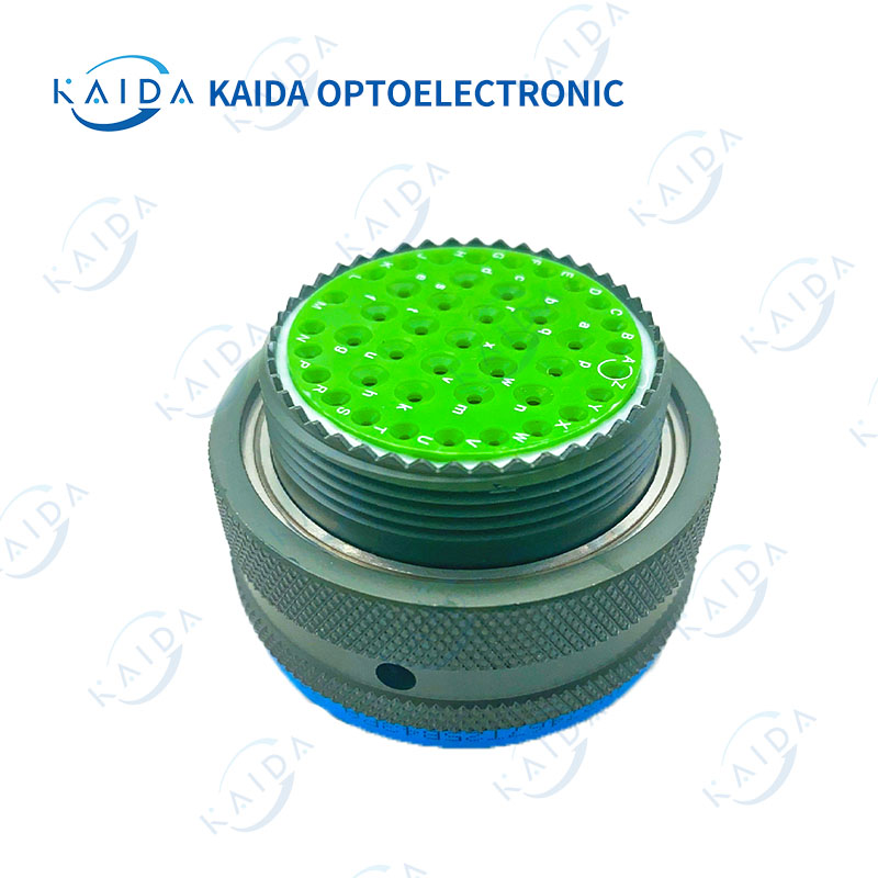 MIL-DTL-38999 series aluminum alloy plating and other shell options D38999 series1 crimping aviation plug