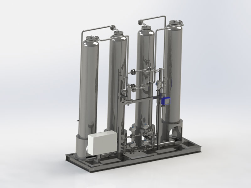 Адсорбционный фильтр оборудования для регенерации CO2/газа YT002