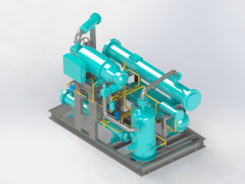 Холодильная система для оборудования рекуперации CO2/газа YT006