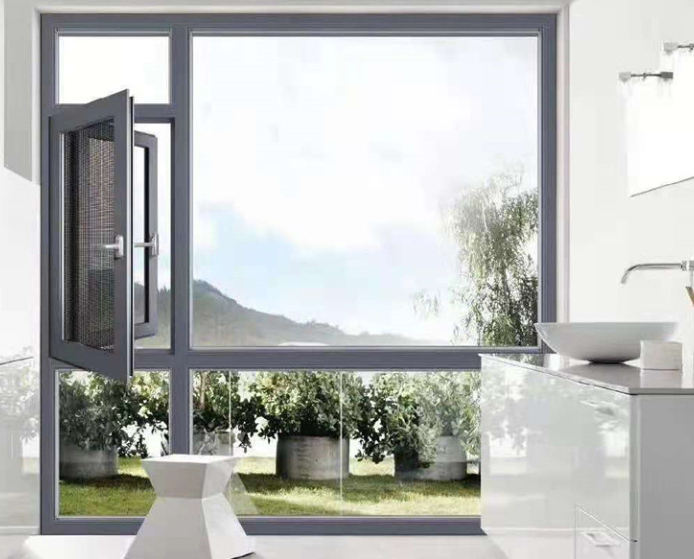 Алюминий открой окно Aluminium insullation Casement window with double glazed tempered glass from China Manufacturer supplier #XINGYAO110