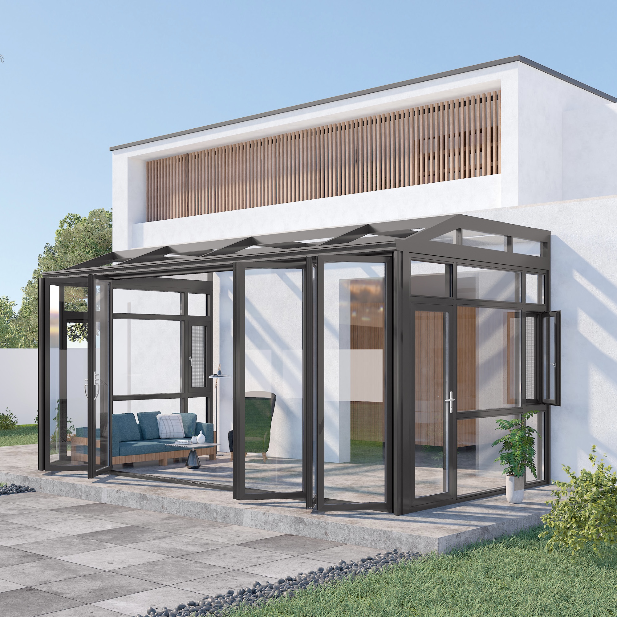 Алюминиевый павильон garden Московский наружный сад Алюминиевый пергола