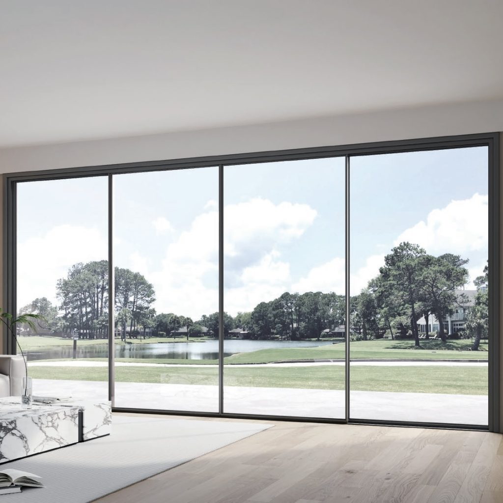 120# панорамная раздвижная дверь Универсальная ...