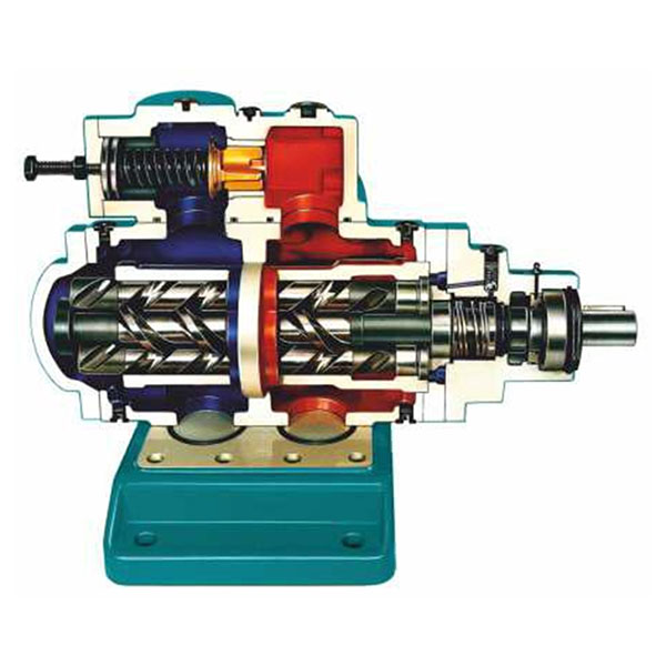 Трехвинтовой насос
