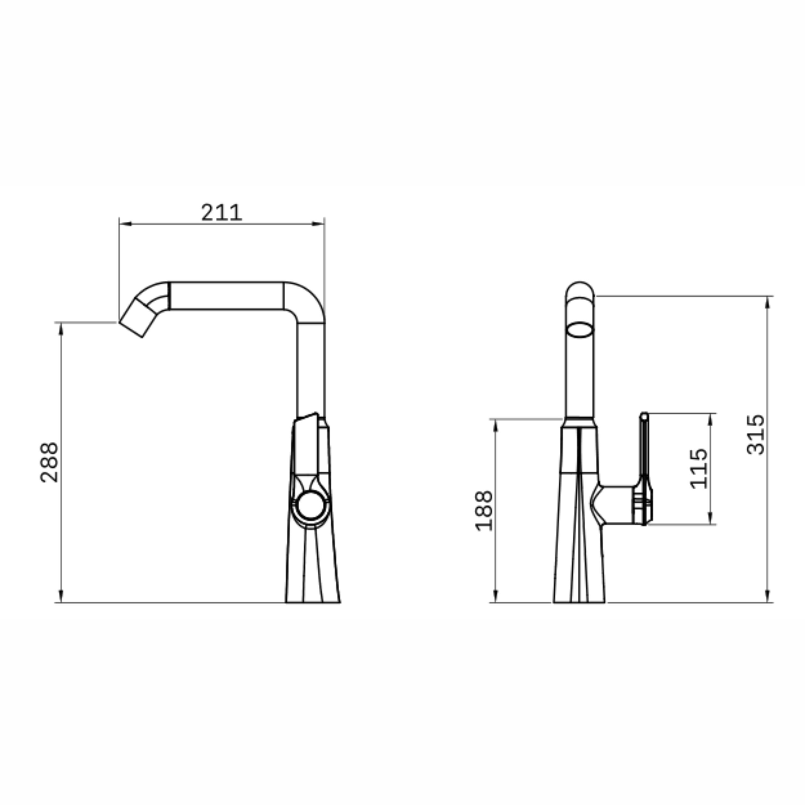 Смеситель Для Раковины：200230D-X