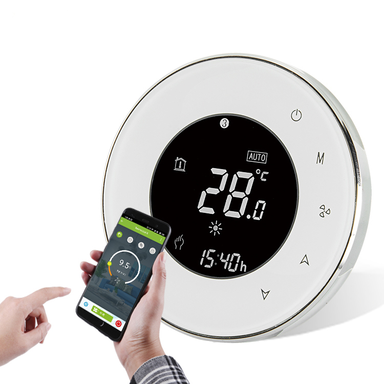 Умный термостат для фанкойлов с WiFi, Zigbee и Modbus