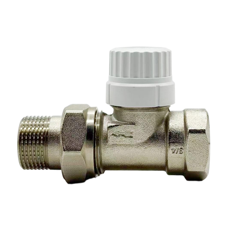 BYL-105  Оптовые никелированные латунные радиаторные термостатические вентили для тёплого пола