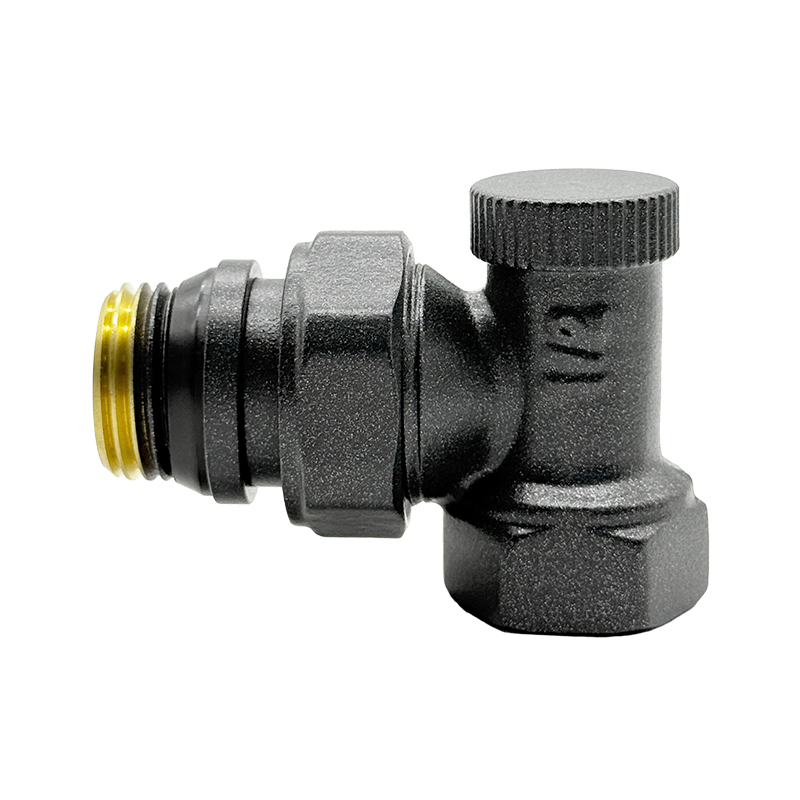 BYL-108  Новый черный обратный запорный клапан для тёплого пола