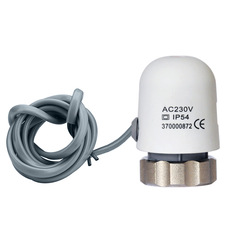 BYL-6645 NC электротермический сервопривод белый 230 В M30 для напольного отопления