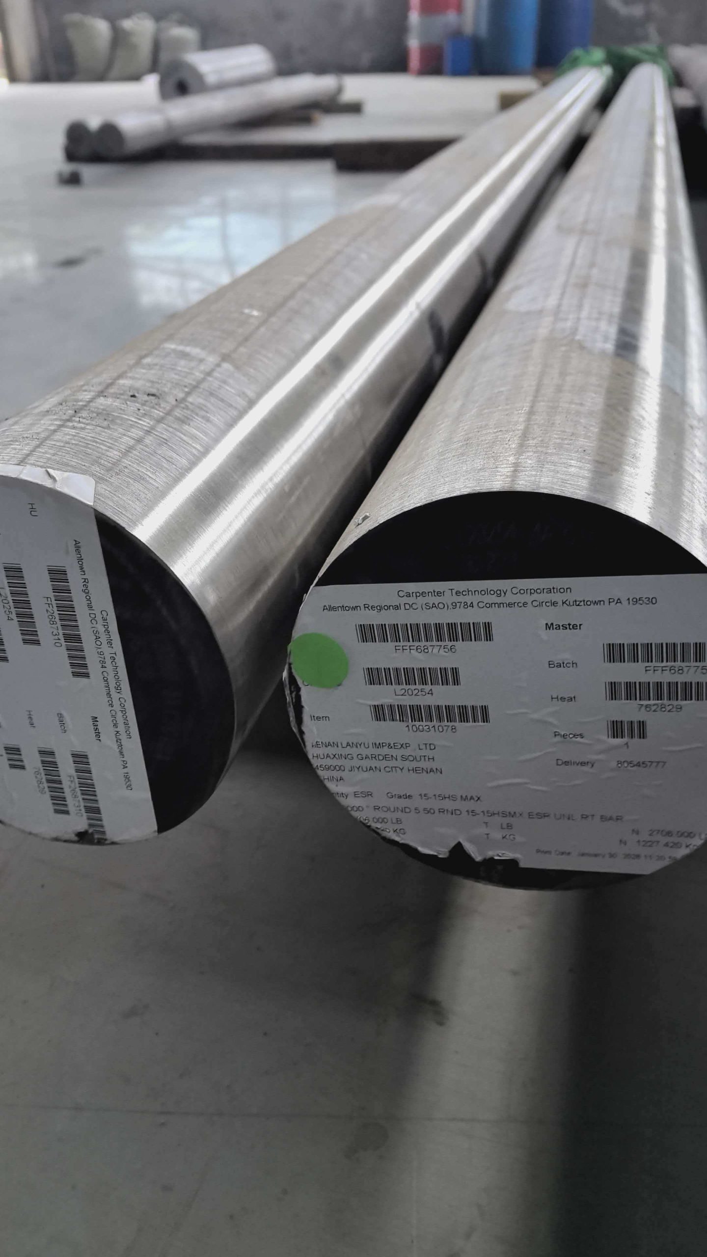 Компания Henan Lanyu Machinery: авторизованный дистрибьютор немагнитных материалов Carpenter, предоставляющий комплексные решения в области материалов