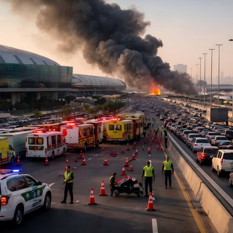 16 марта вторжение дрона вблизи международного аэропорта Дубая привело к задержкам и изменению маршрутов полетов. 