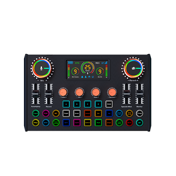 Live Sound Card Более профессиональная звуковая карта Master Sound с высоким качеством звука для потоковой передачи в реальном времени