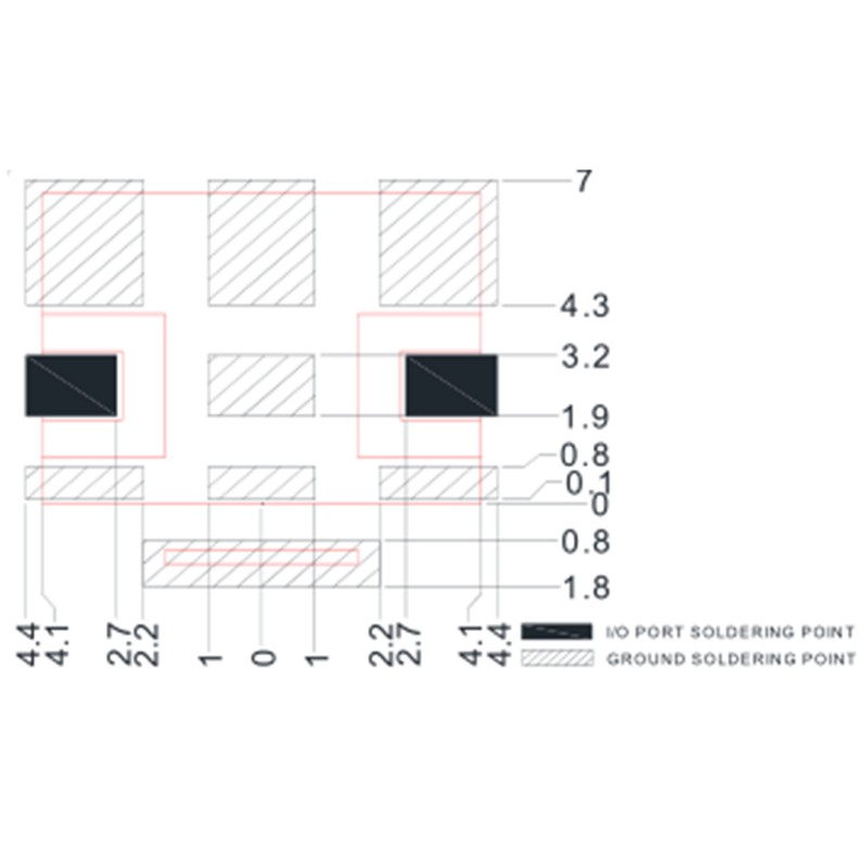 Полосовой фильтр на диэлектрическом резонаторе MDB2400M-3832