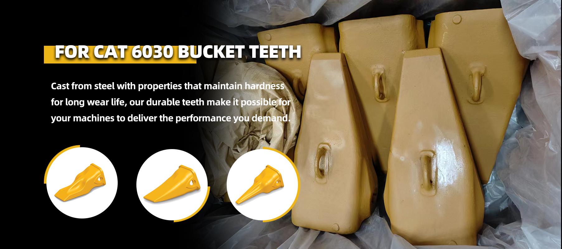 CAT bucket teeth
