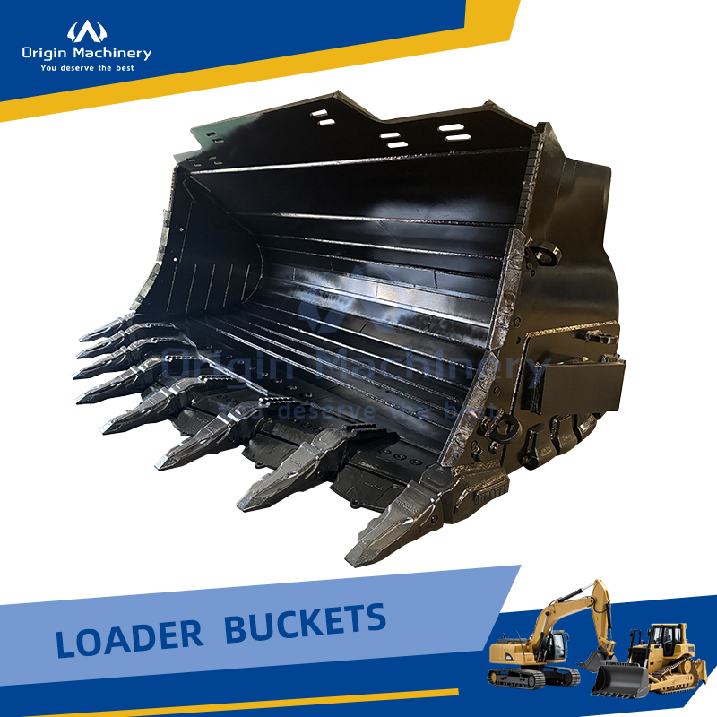 Индивидуальный ковш для фронтального погрузчика Cat 992K для работы с горной породой