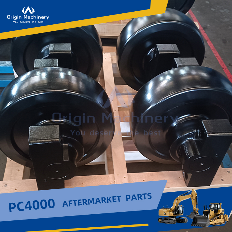 Ролик-носитель PC4000 для горного экскаватора — запасные части ходовой системы
