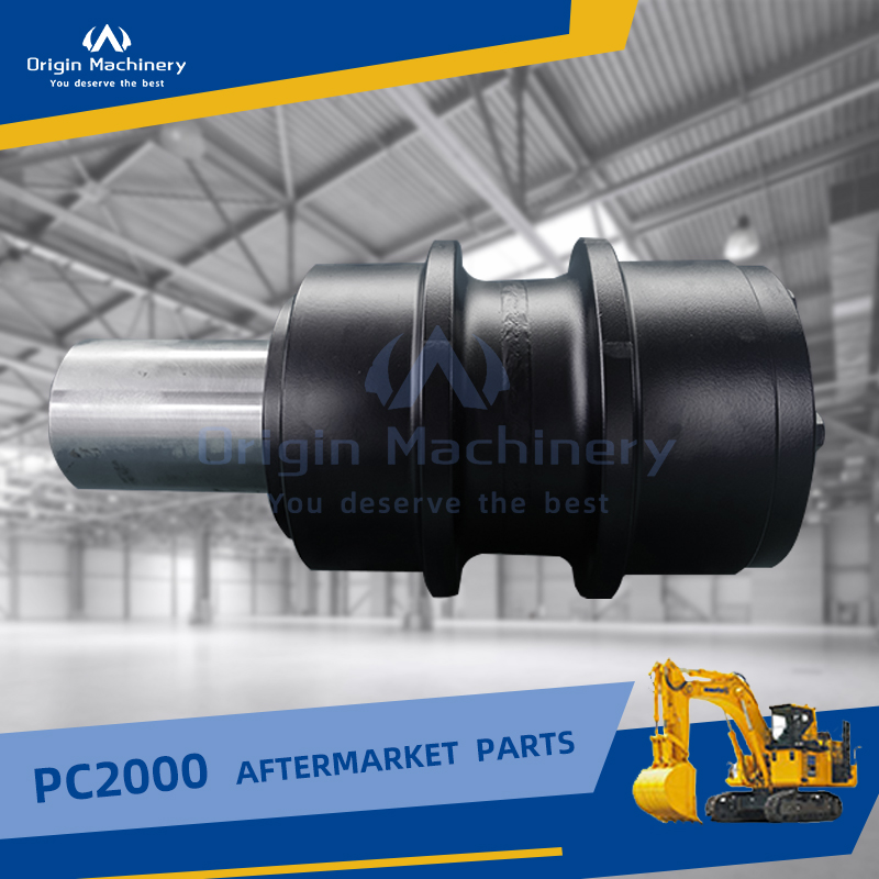 Верхний поддерживающий ролик экскаватора PC2000 (ходовая часть)