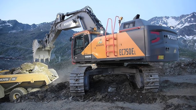 EC750 crawler excavator