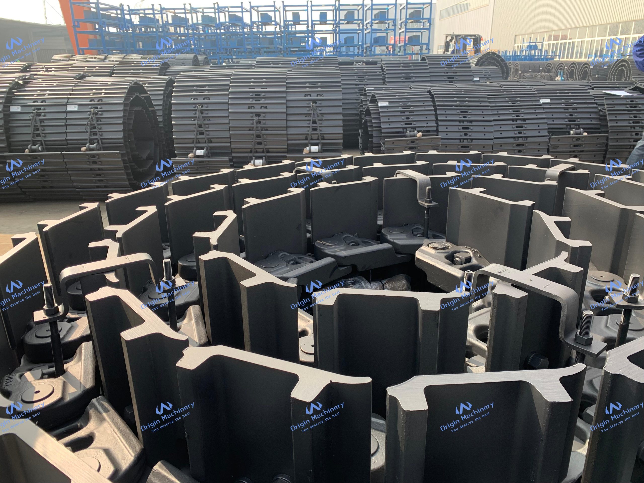 EX1200 undercarriageparts track assembly
