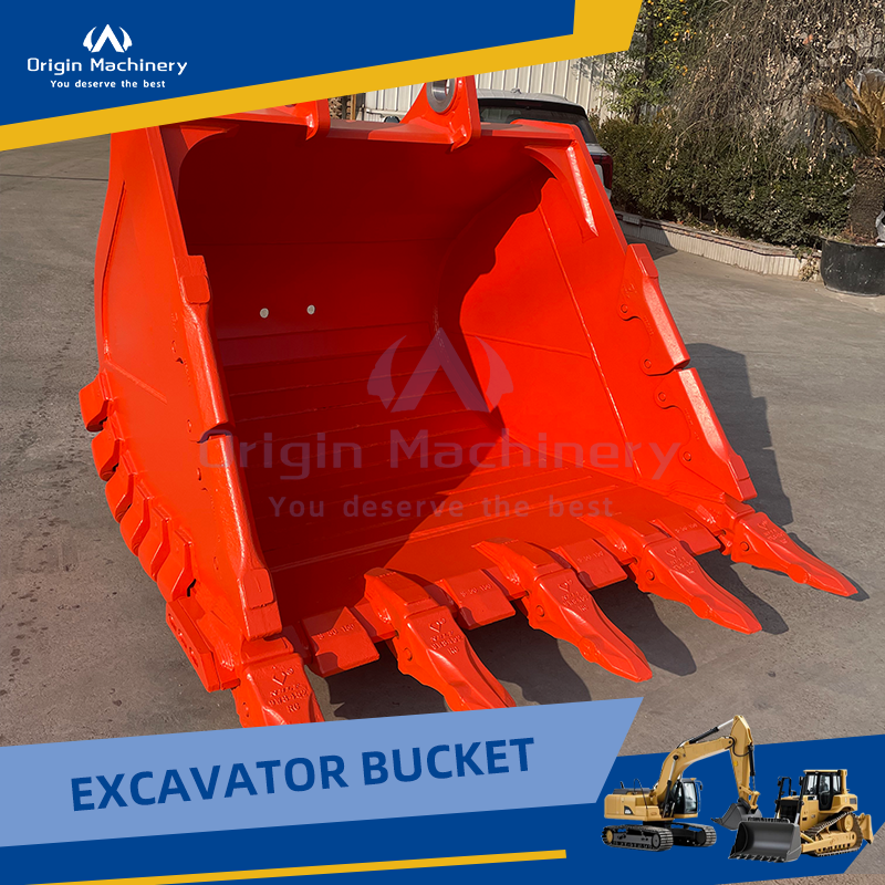 OEM скальный ковш 2.1 м³ для экскаватора CDM6396 усиленной конструкции