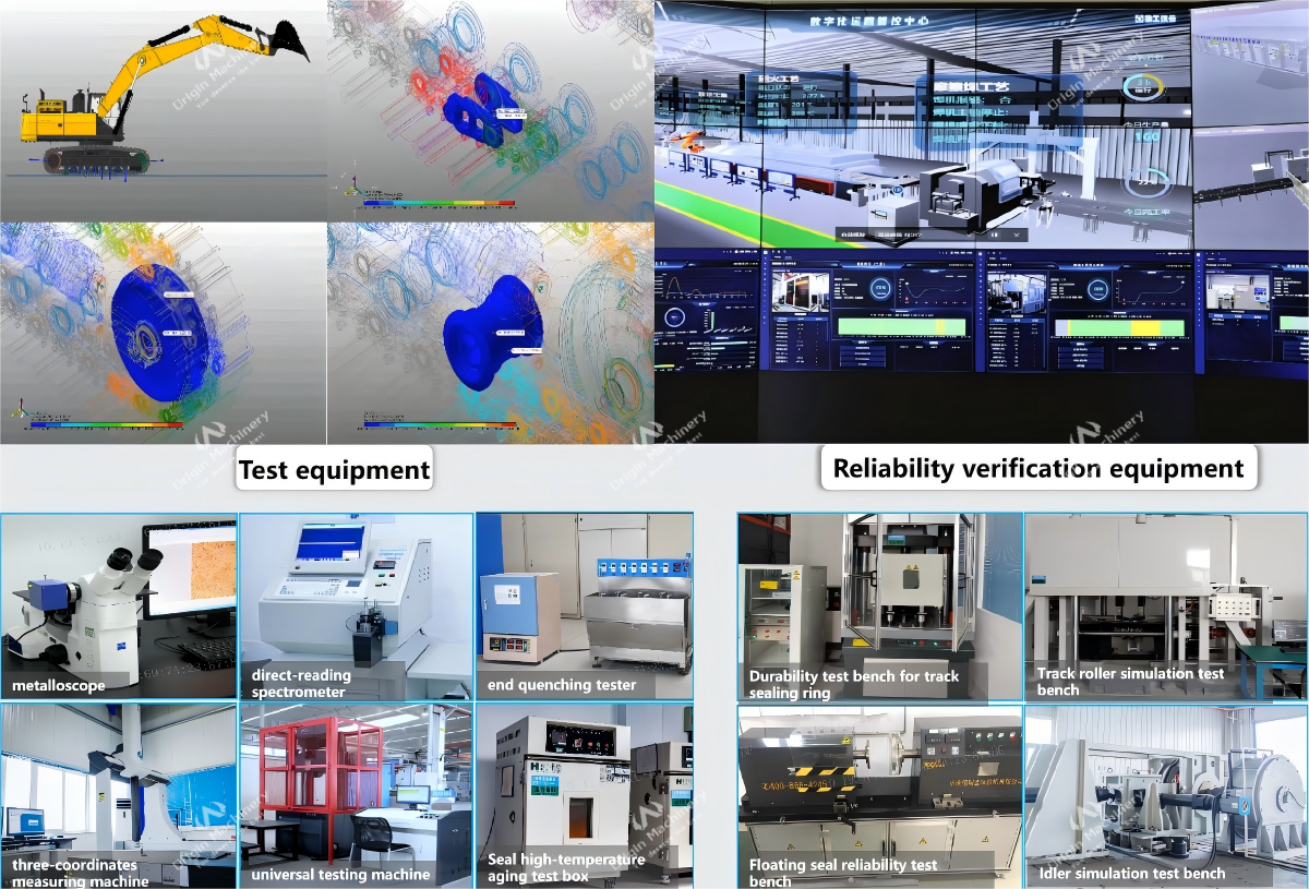 ORIGIN MACHINERY UNDERCARRIAGE PARTS MANUFACTURING WORKSHOP