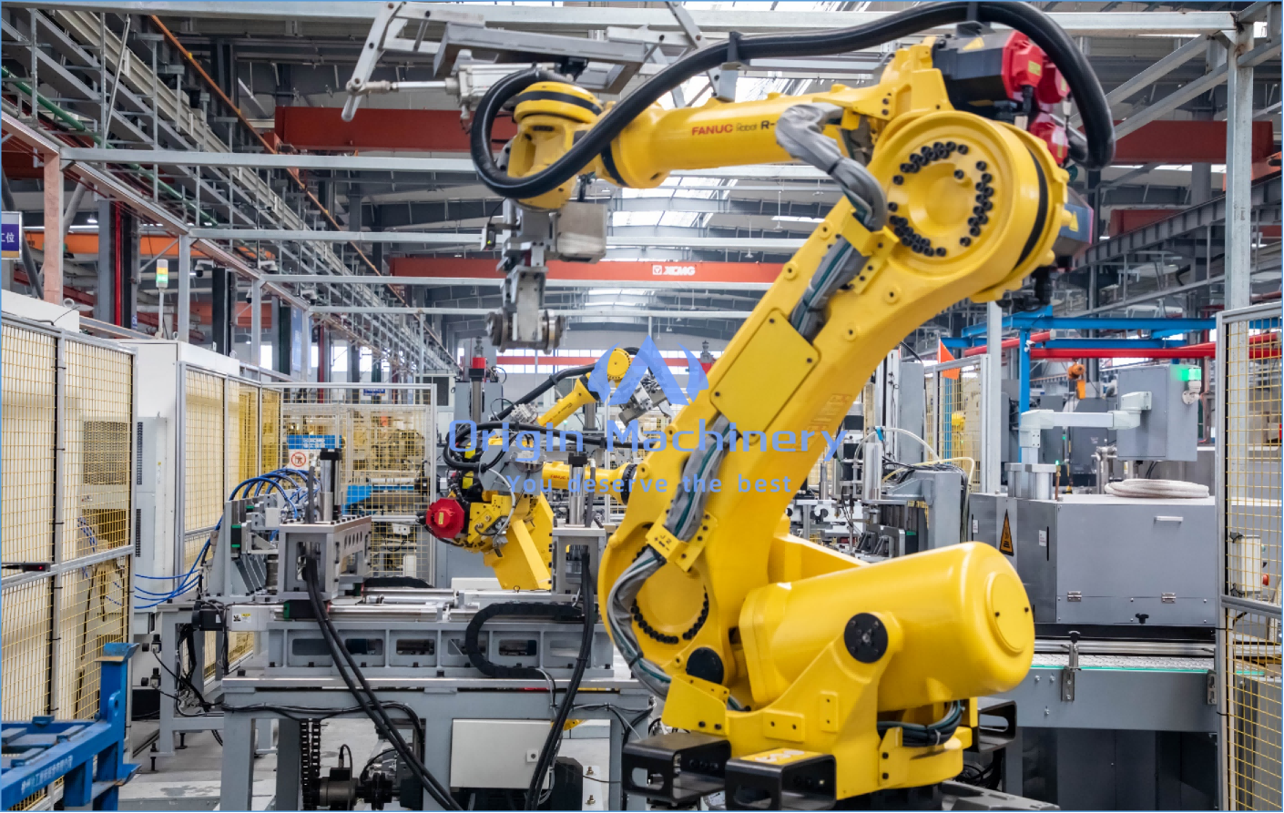 Origin Machinery Undercarriage Intelligent Manufacturing Workshop