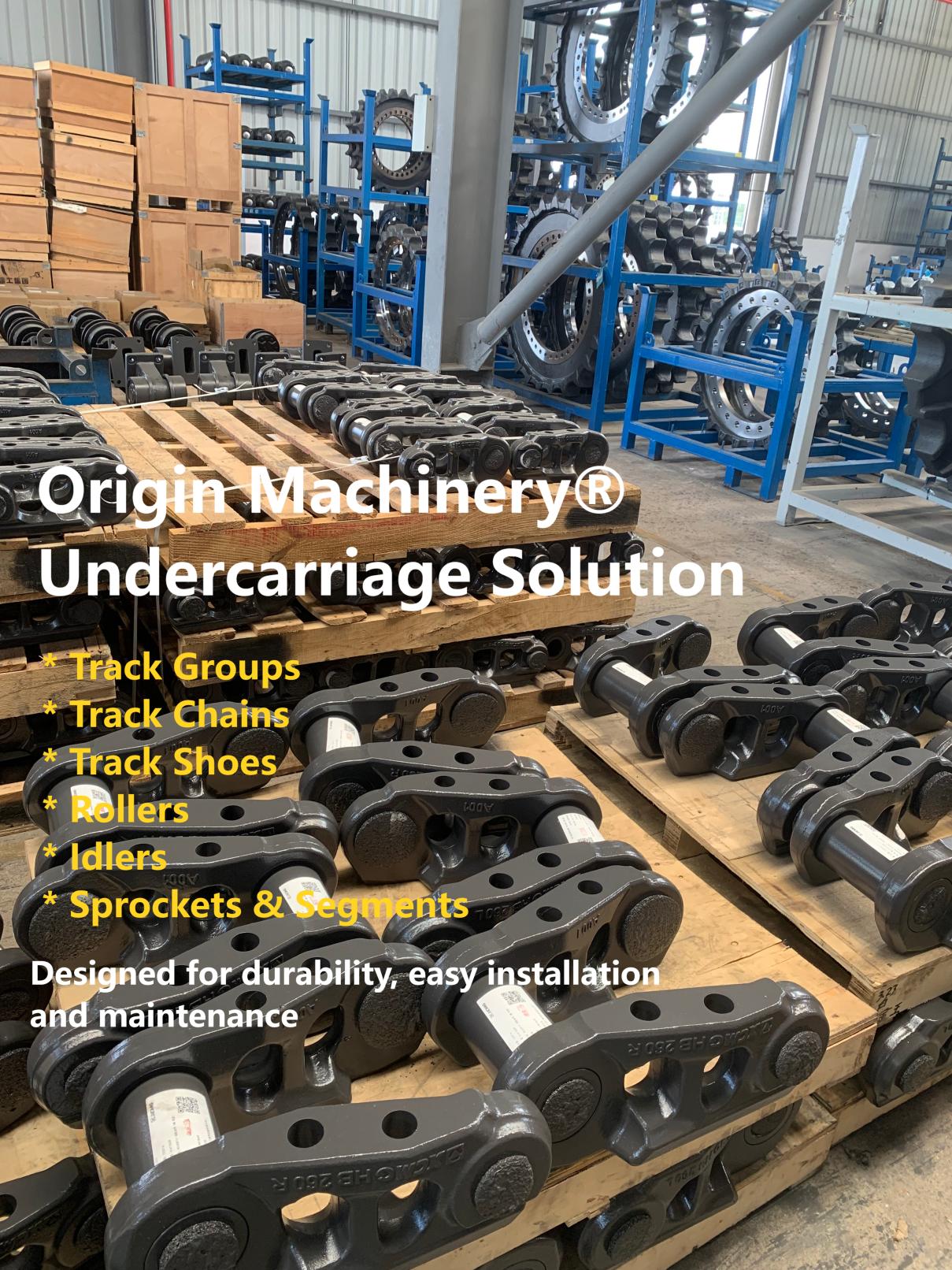 Origin Machinery undercarriage aftermarket parts