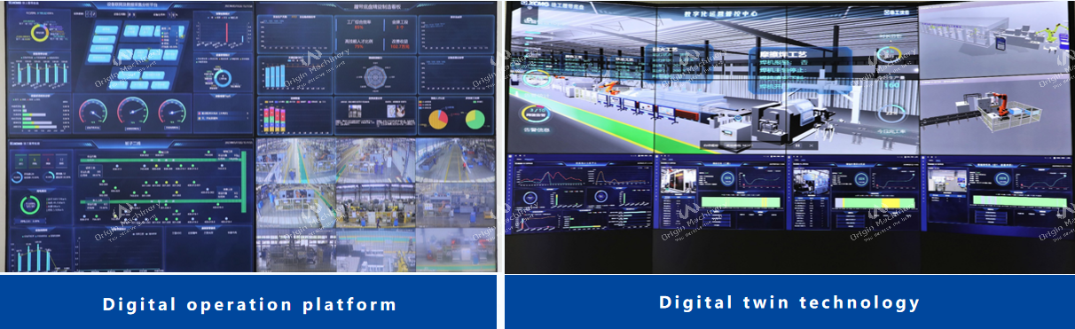 Origin Machinery undercarriage intelligent manifacturing workshop