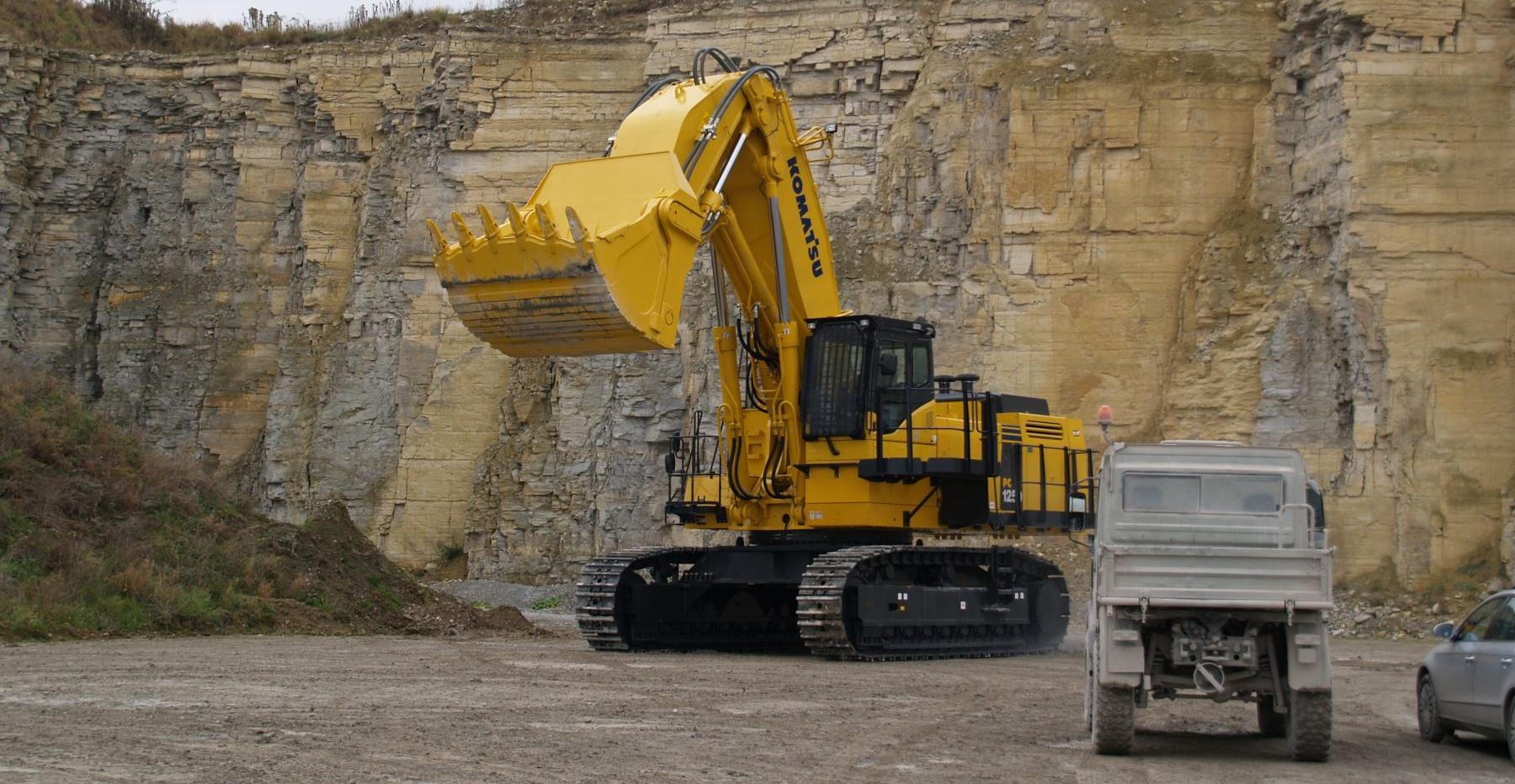 PC1250 excavator face shovel bucket