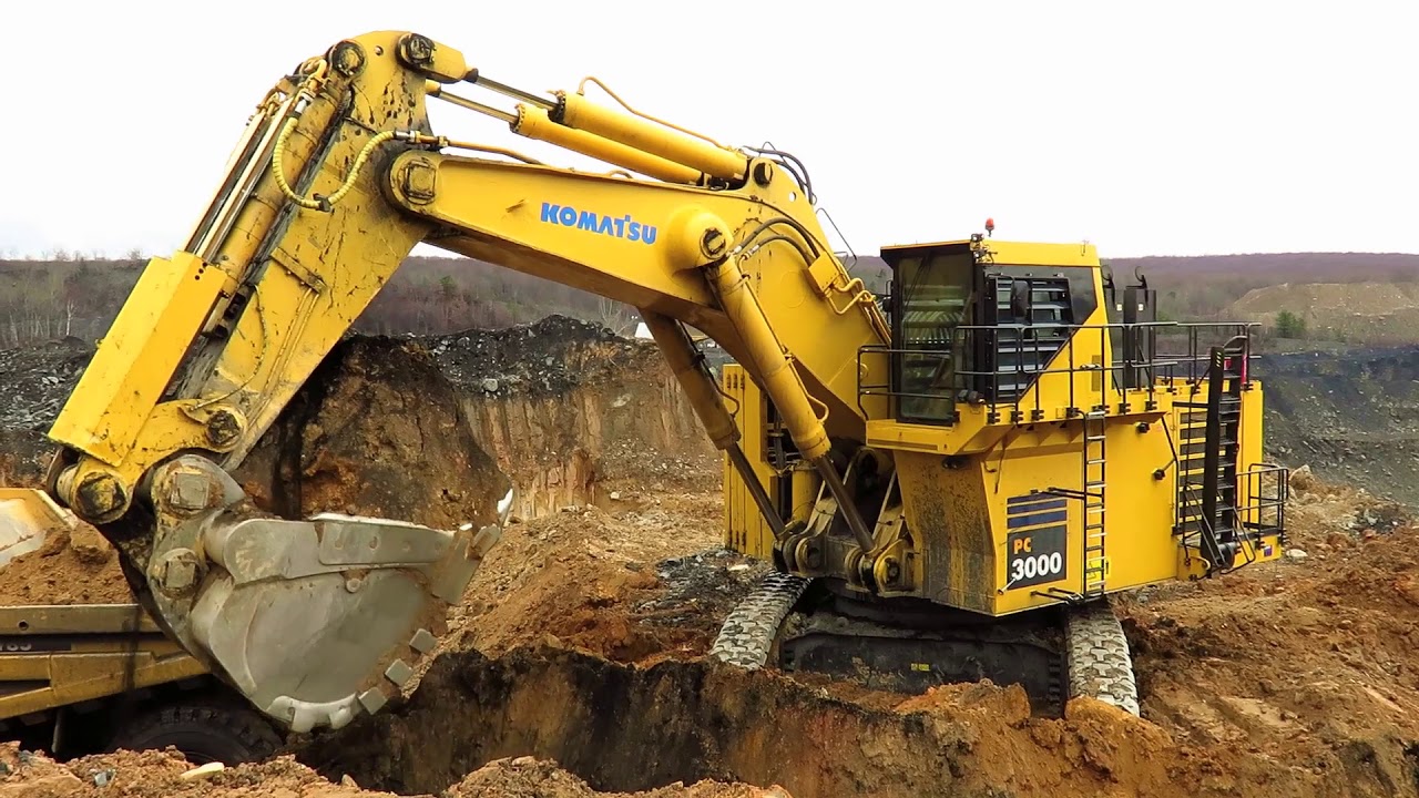 PC3000 KOMATSU mining excavator