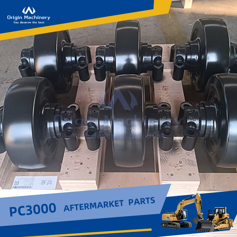 Опорный верхний ролик PC3000 для гусеничной системы экскаватора