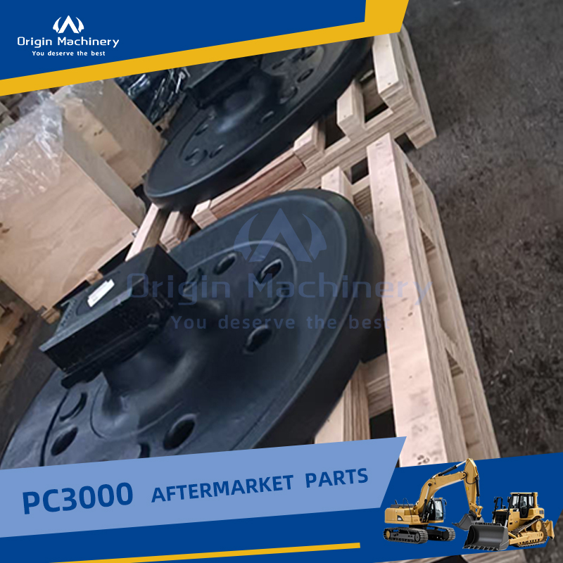 Передний натяжной ролик PC3000 — OEM-идлер для гусеничной системы экскаватора