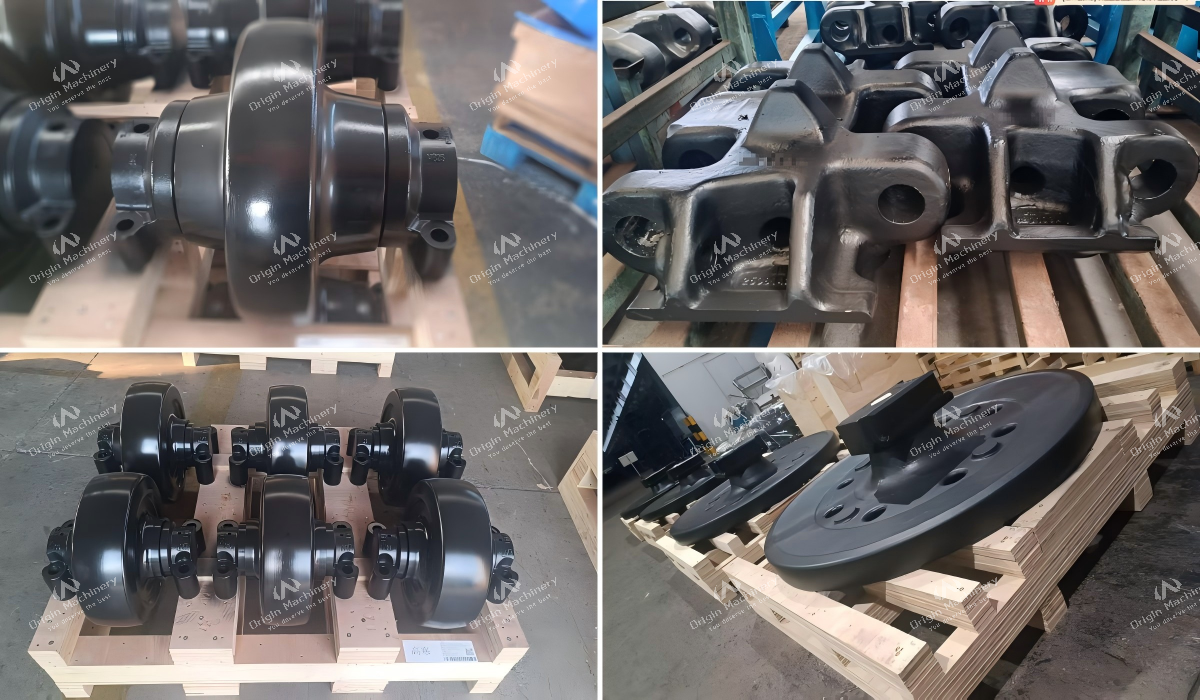 PC3000 undercarriage parts track shoe idler track roller carrier roller