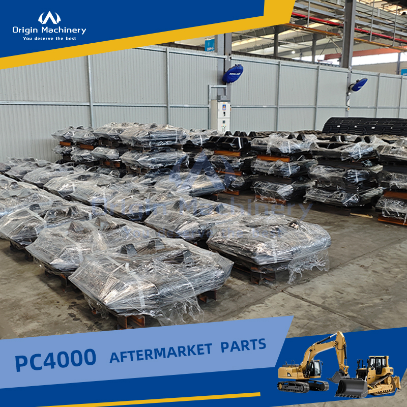 Тяжёлый гусеничный башмак PC4000 для экскаватора — комплект обуви ходовой части