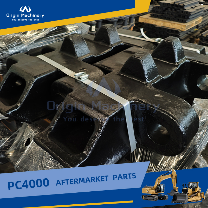 Гусеничный башмак PC4000 для горного экскаватора — усиленная опорная плита ходовой части