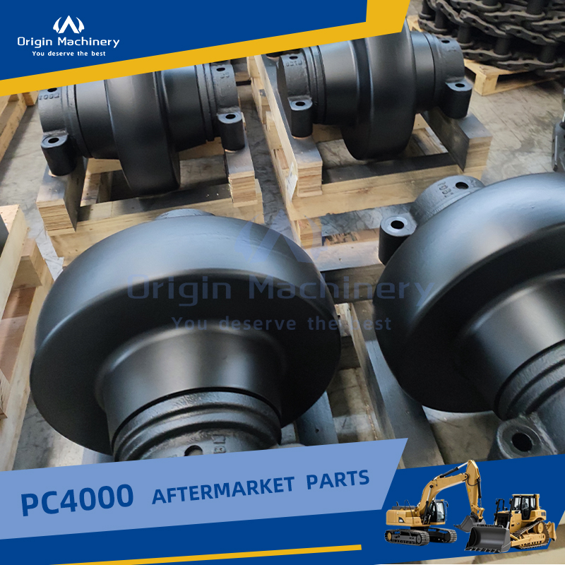 Ходовая часть: каток нижний PC4000, ролик опорный для экскаваторов