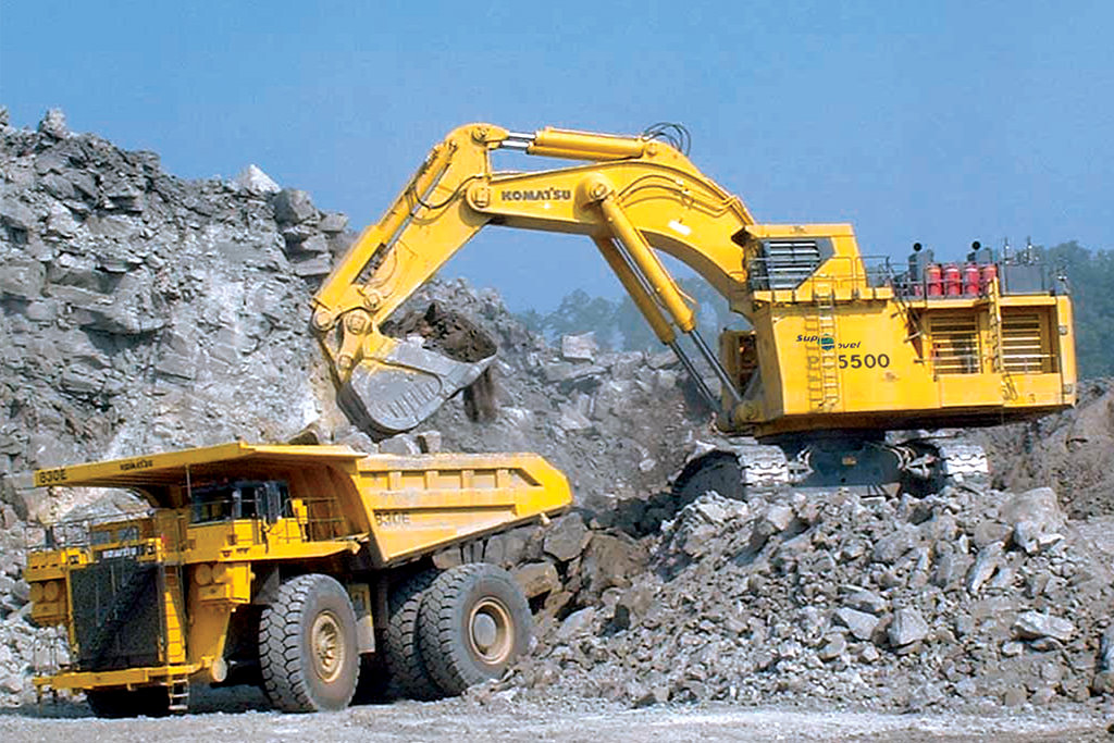 PC5500 komatsu excavator