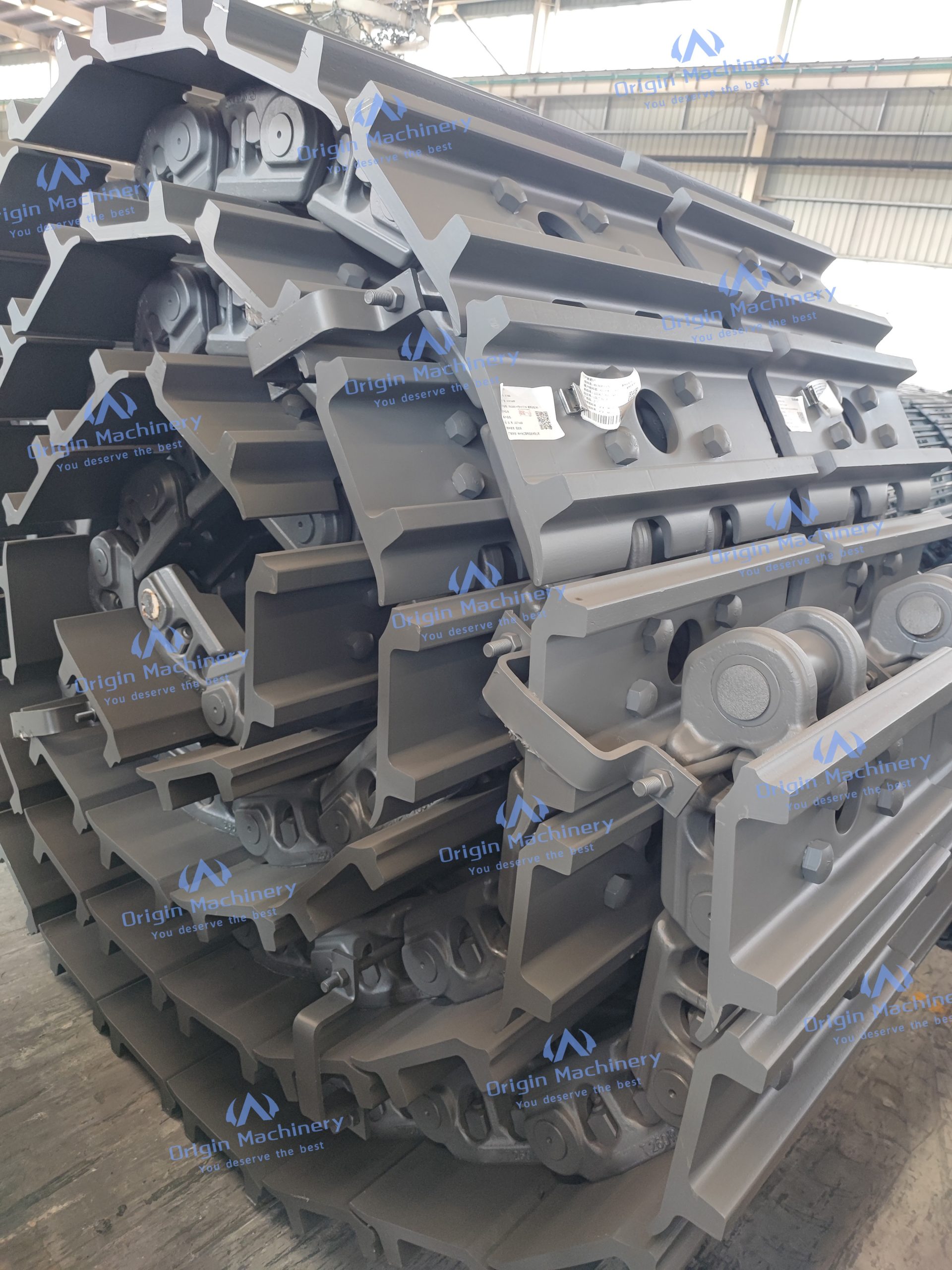 PC800 undercarriage track assembly