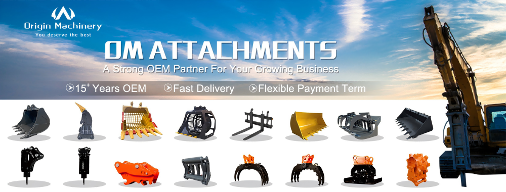 demolition attachment excavator attachments ORIGIN MACHINERY